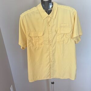 X-Caster Yellow Sun Protection Shirt